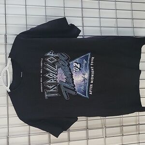 Abound "The Roll Of Thunder After Midnight Tour" Men's T-Shirt Size LG Black